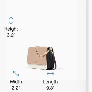 kate spade Tan and Black Crossbody Bag